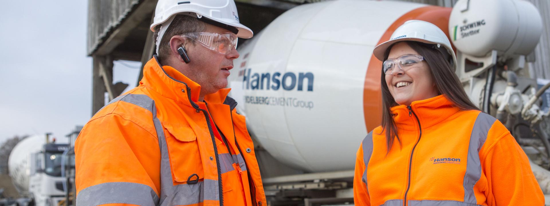 Hanson employees. 