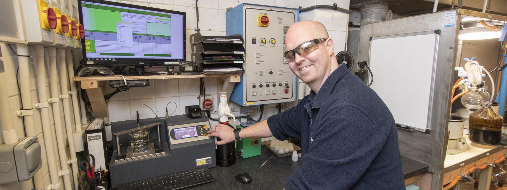 Chipping Sodbury laboratory. 