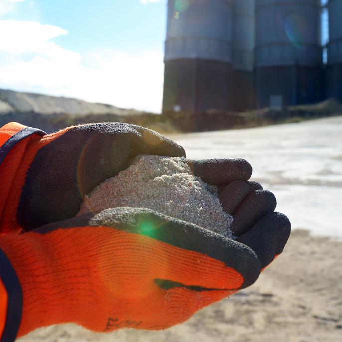 Waste and raw materials. 